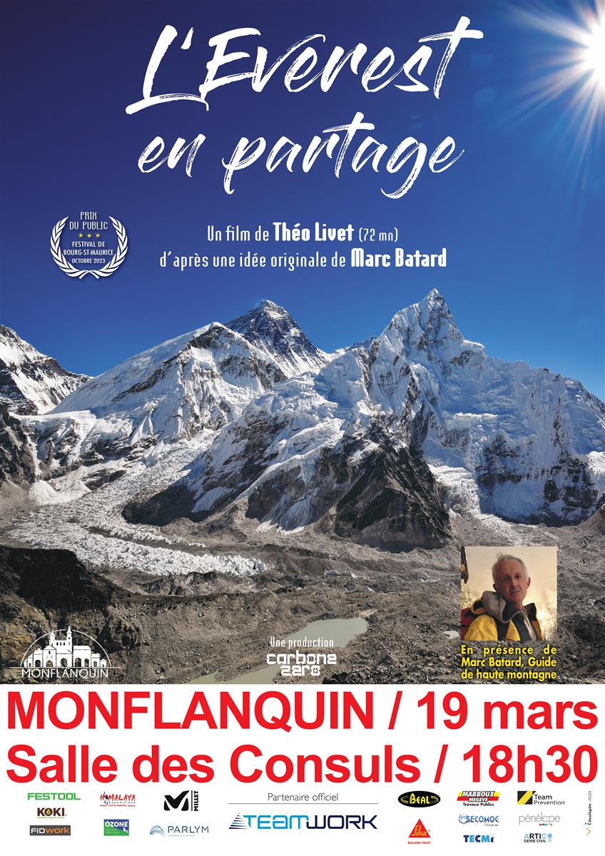 Projection de film : L'Everest en partage