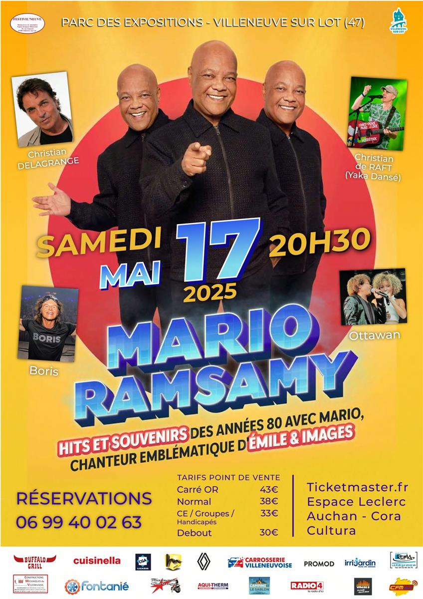 Concert Mario Ramsamy