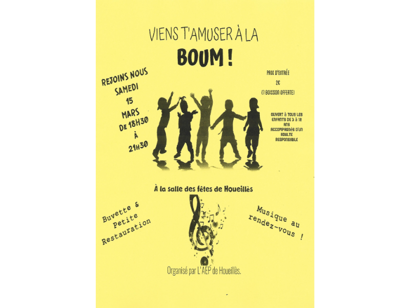 Viens t'amuser à la Boum !