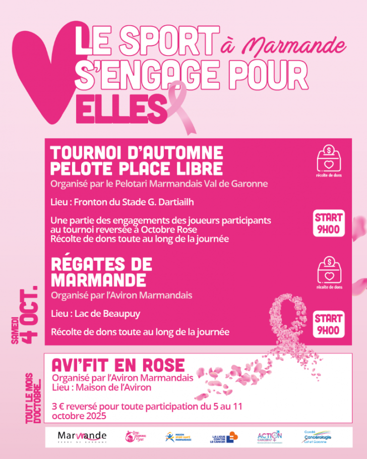 Le sport à Marmande s'engage pour Elles