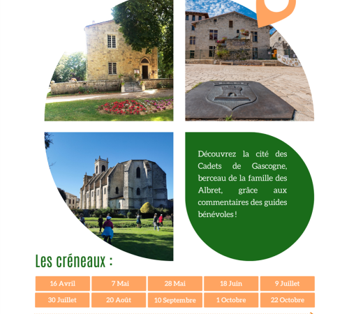 Visite commentée de la ville de Casteljaloux