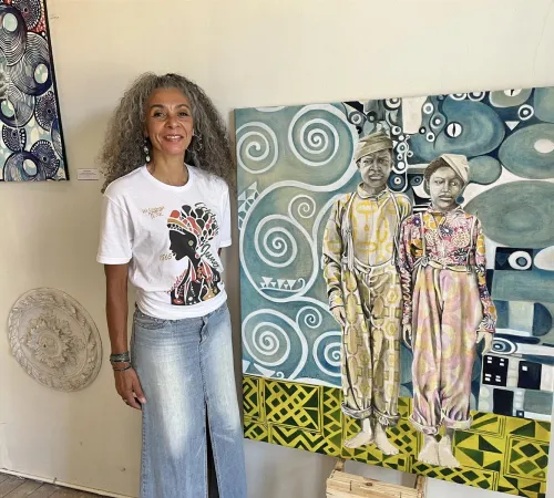 Exposition de l'artiste Andra Daans