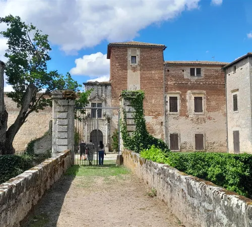 Visite du château de Rogé