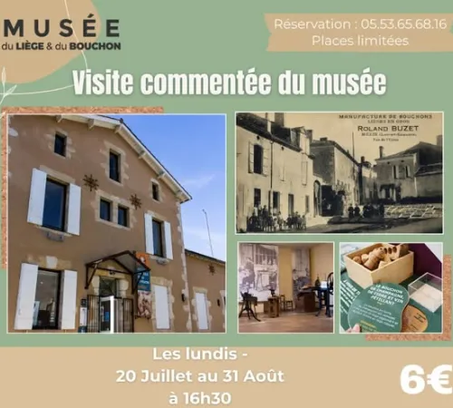 Musée du liège : Visites guidées