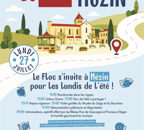 Fête du Floc de Gascogne à Mézin