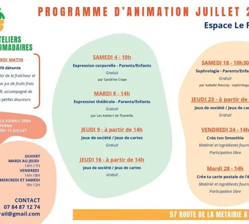 Crée ta carte postale de l'été