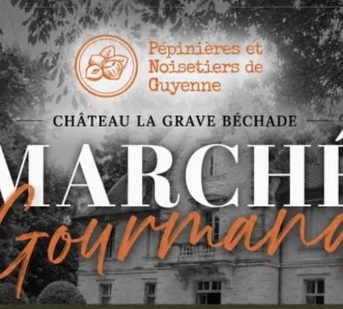 Marché Gourmand au château la Grave Béchade