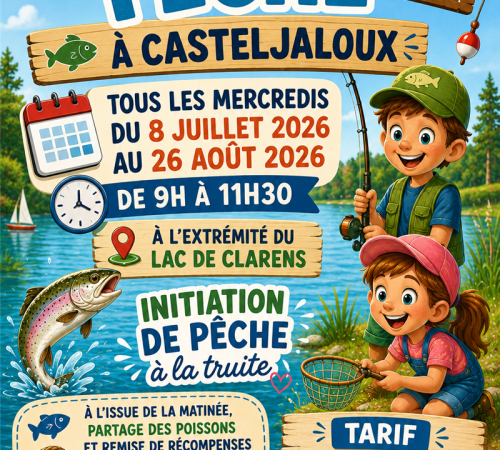 Initiaition de pêche à la truite