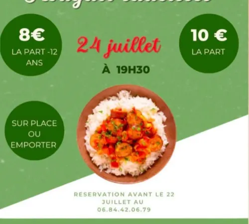 Soirée rougail saucisse