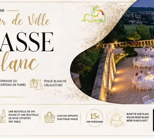 Terrasse en blanc