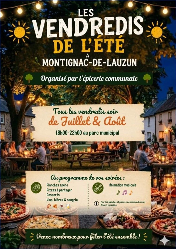 Les vendredis de l'été