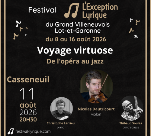 Festival Lyrique - Voyage Virtuose 2026