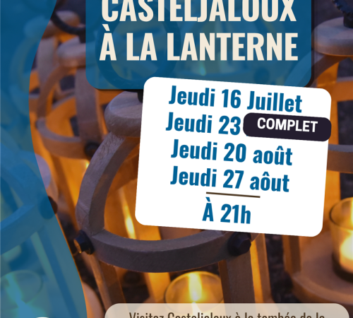 Visite de Casteljaloux à la lanterne - COMPLET