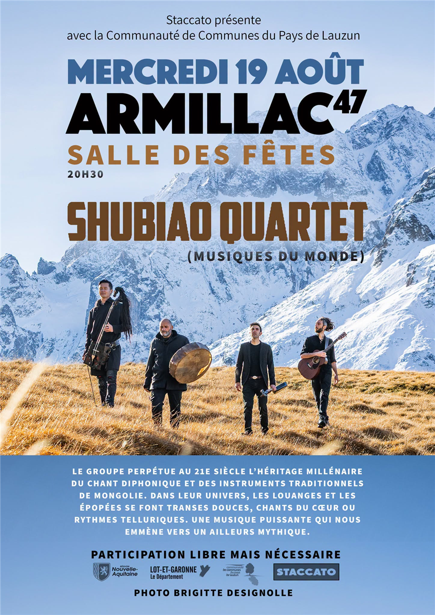 Concert Staccato - Shubiao Quartet