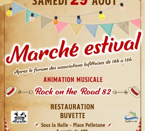 Marché estival