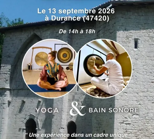 Yoga et Bain sonore au Prieuré
