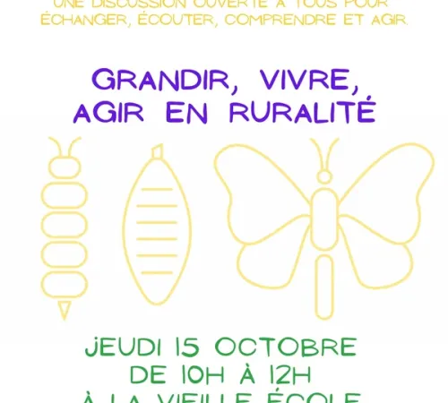 Causerie Jeunesse : Grandir, vivre et agir en ruralité